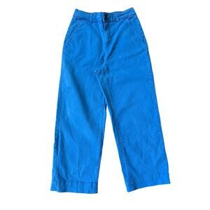 Everlane High Rise Wide Leg Blue Pants Size 12